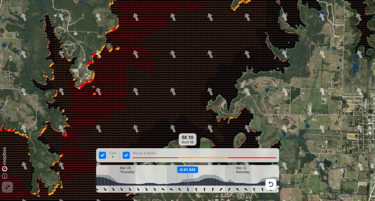 Wind and Wave Impacts on Lake