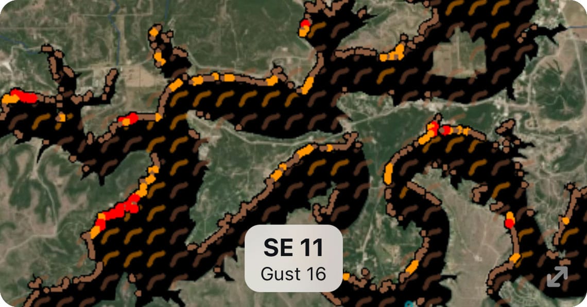Deep Dive Wave Impacts Map