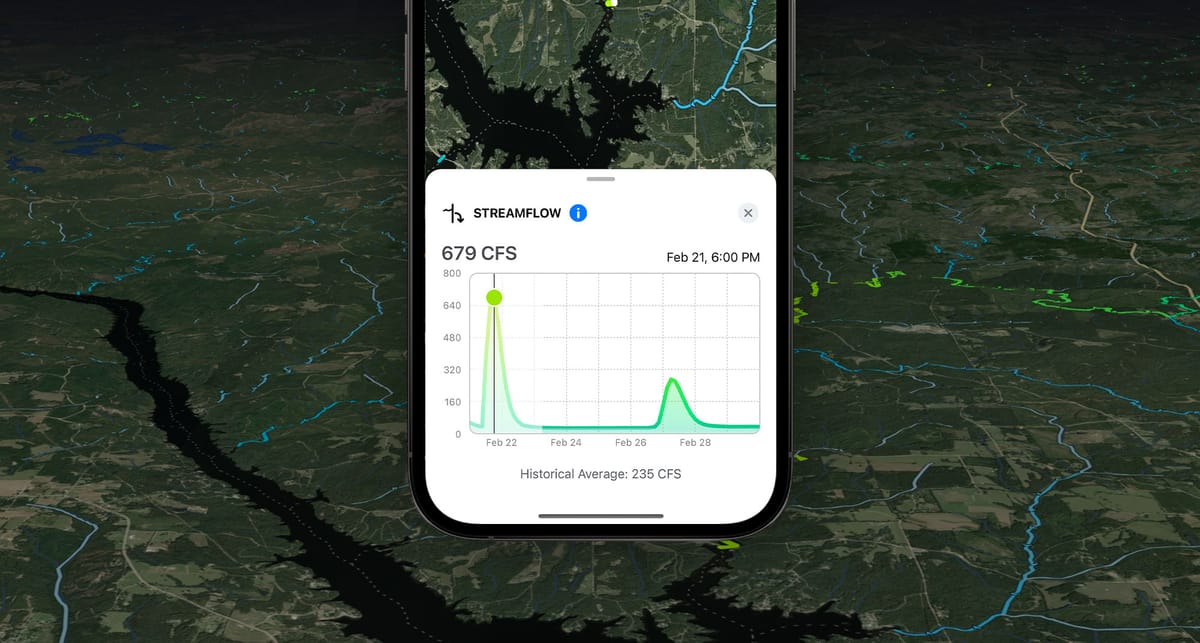 Using Streamflow Maps to Avoid Creek Blowouts