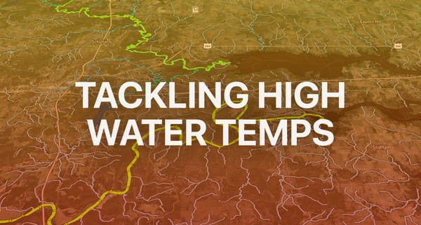 Tackling High Water Temps: Why Streamflow Data is Your Secret Weapon in Late Summer Bass Fishing