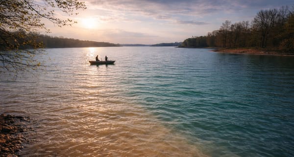 Using water color to find warmer water